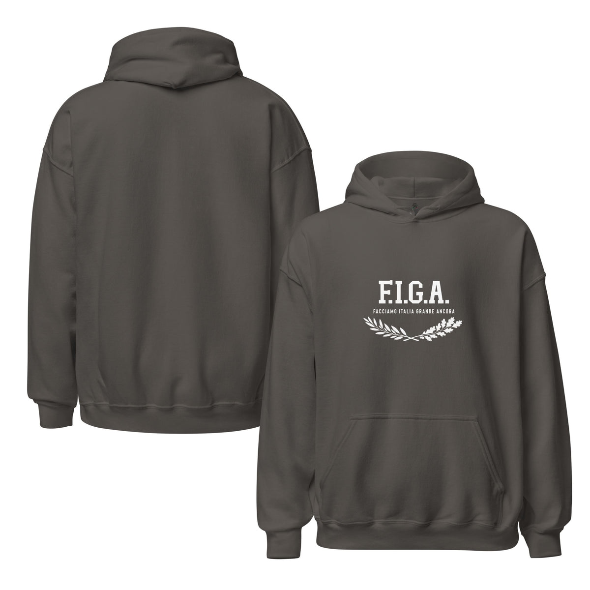 Felpa con Cappuccio "F.I.G.A."
