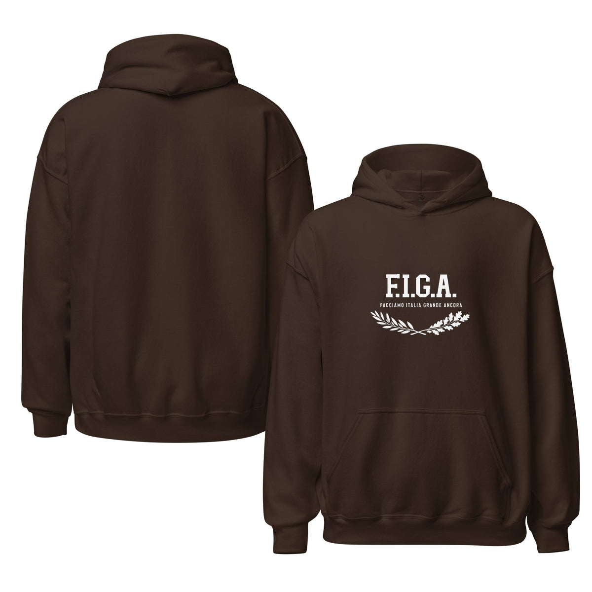 Felpa con Cappuccio "F.I.G.A."