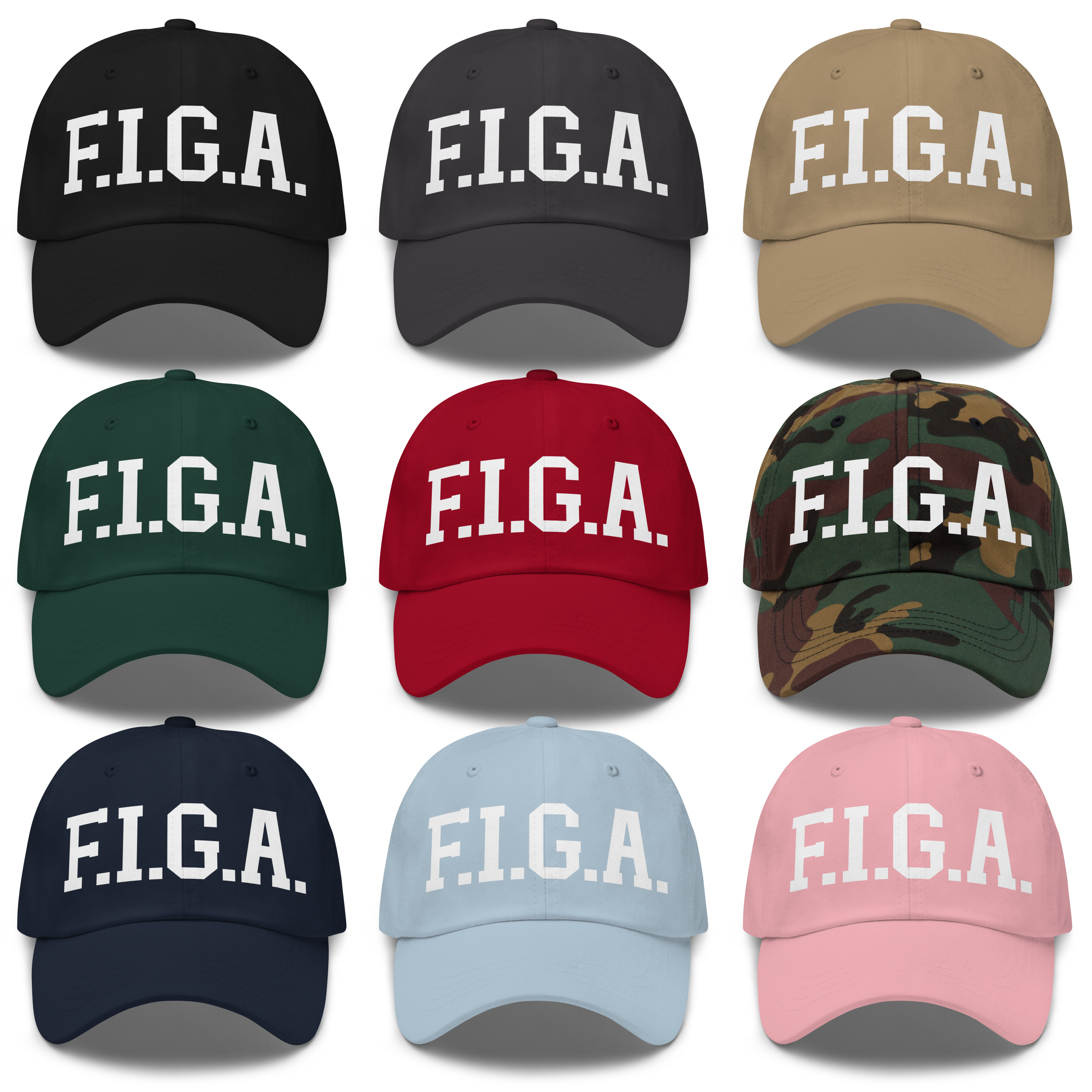 Cappello con visiera e stampa