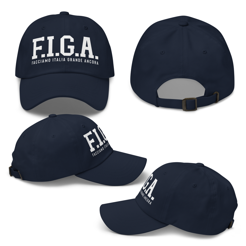 Cappello con visiera e stampa