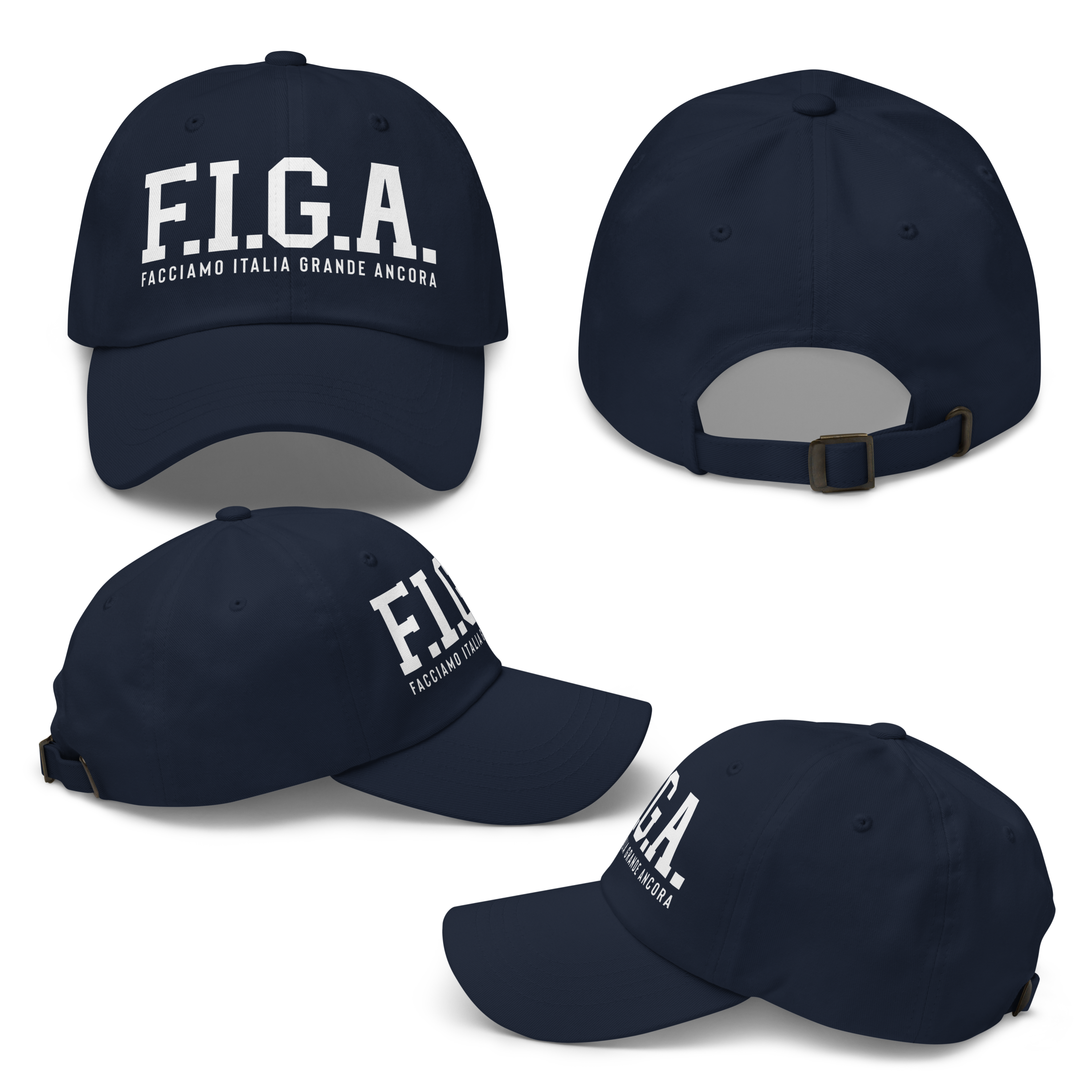Cappello con visiera e stampa