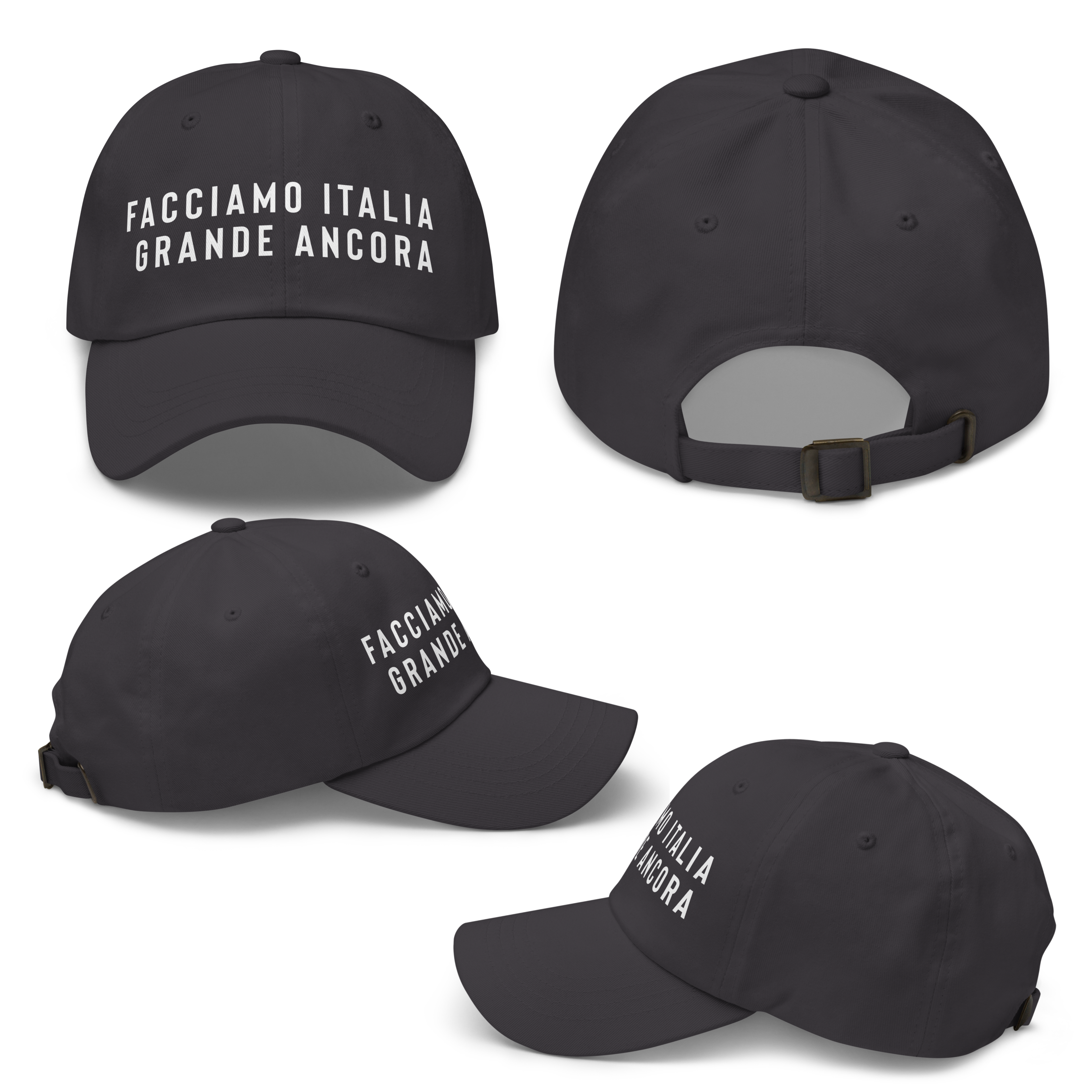 Cappello con visiera e stampa