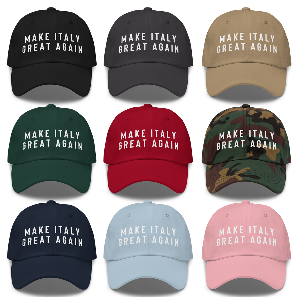 Cappello con visiera e stampa