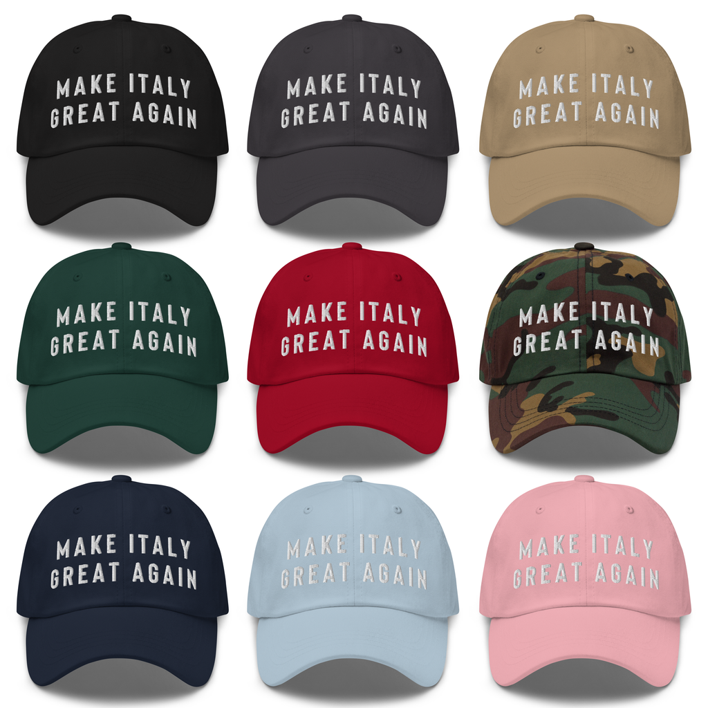 Cappello con visiera e ricamo
