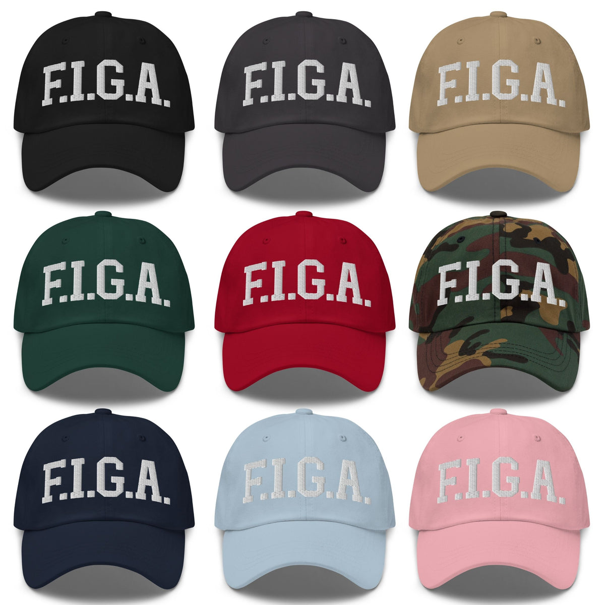 Cappello "F.I.G.A." — Ricamato 3D